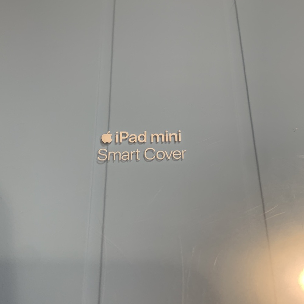 🌹Apple iPad Mini Smart Cover - Blue New - Picture 3 of 8